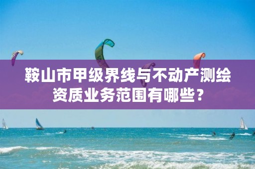 鞍山市甲级界线与不动产测绘资质业务范围有哪些?