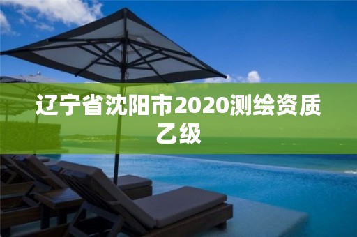 辽宁省沈阳市2020测绘资质乙级