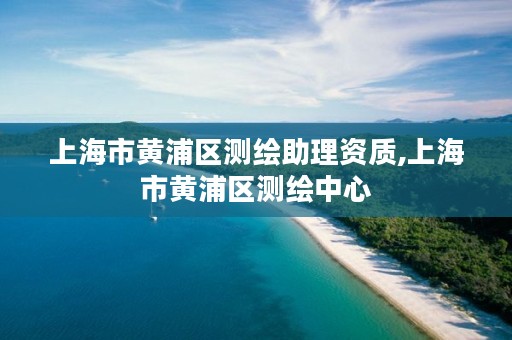 上海市黄浦区测绘助理资质,上海市黄浦区测绘中心