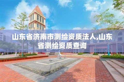 山东省济南市测绘资质法人,山东省测绘资质查询