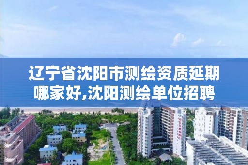 辽宁省沈阳市测绘资质延期哪家好,沈阳测绘单位招聘