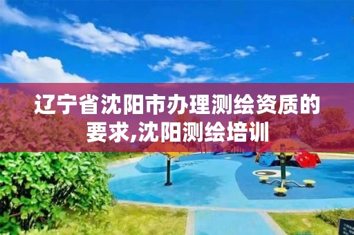 辽宁省沈阳市办理测绘资质的要求,沈阳测绘培训