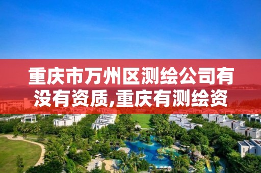 重庆市万州区测绘公司有没有资质,重庆有测绘资质测绘公司大全