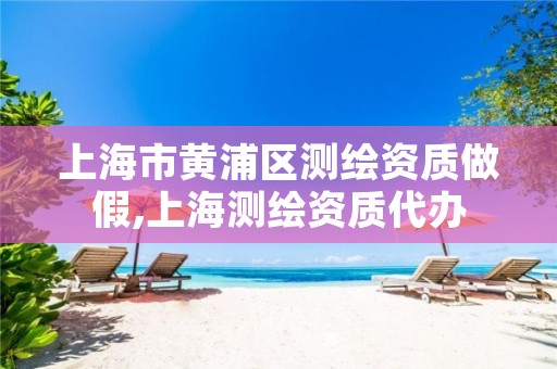 上海市黄浦区测绘资质做假,上海测绘资质代办