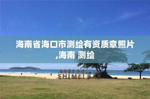 海南省海口市测绘有资质章照片,海南 测绘