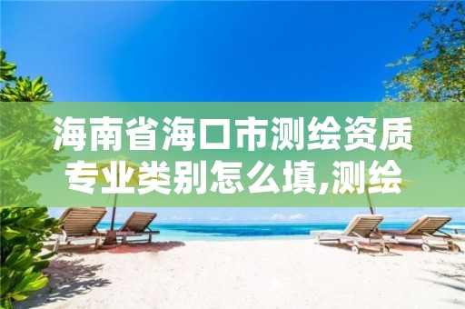 海南省海口市测绘资质专业类别怎么填,测绘资质类别和等级