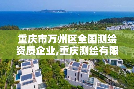 重庆市万州区全国测绘资质企业,重庆测绘有限公司