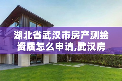 湖北省武汉市房产测绘资质怎么申请,武汉房产测绘中心官网