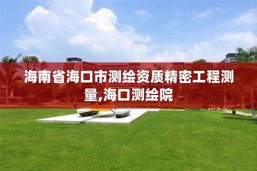 海南省海口市测绘资质精密工程测量,海口测绘院
