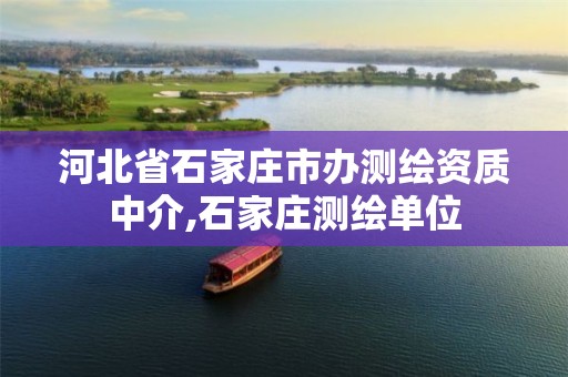河北省石家庄市办测绘资质中介,石家庄测绘单位