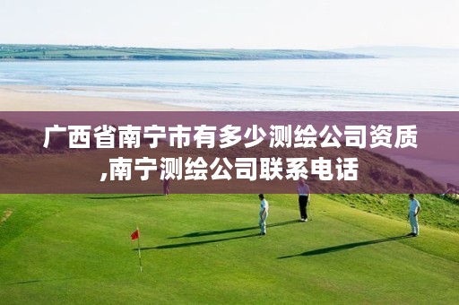 广西省南宁市有多少测绘公司资质,南宁测绘公司联系电话