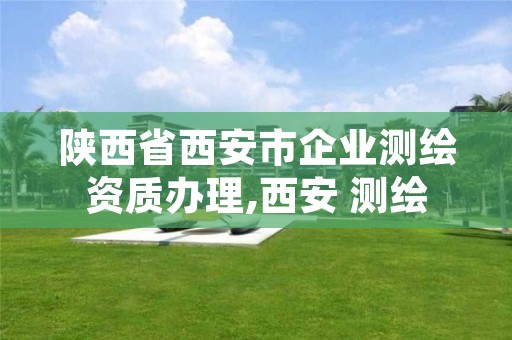 陕西省西安市企业测绘资质办理,西安 测绘