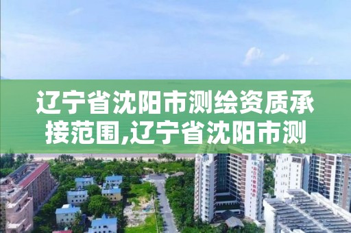 辽宁省沈阳市测绘资质承接范围,辽宁省沈阳市测绘资质承接范围是多少