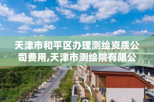 天津市和平区办理测绘资质公司费用,天津市测绘院有限公司资质