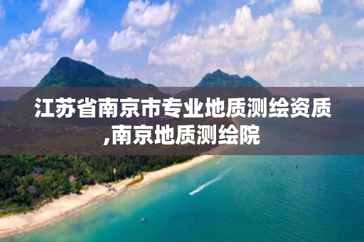 江苏省南京市专业地质测绘资质,南京地质测绘院