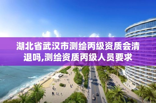 湖北省武汉市测绘丙级资质会清退吗,测绘资质丙级人员要求