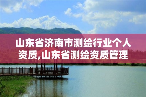 山东省济南市测绘行业个人资质,山东省测绘资质管理