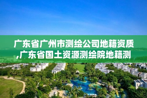 广东省广州市测绘公司地籍资质,广东省国土资源测绘院地籍测量队