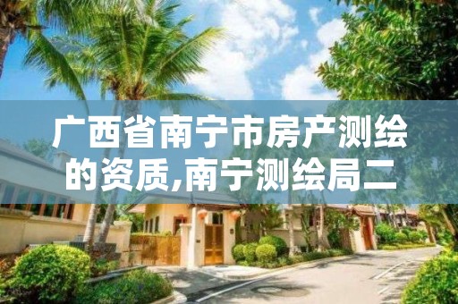 广西省南宁市房产测绘的资质,南宁测绘局二手房