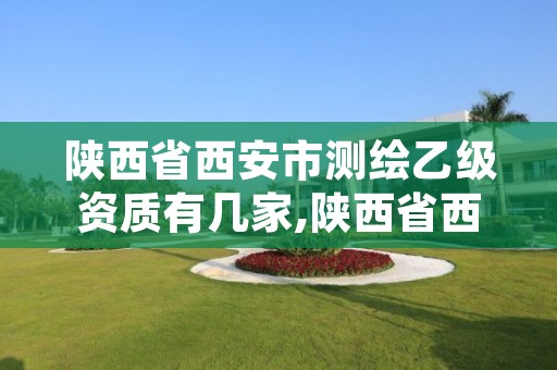 陕西省西安市测绘乙级资质有几家,陕西省西安市测绘乙级资质有几家公司