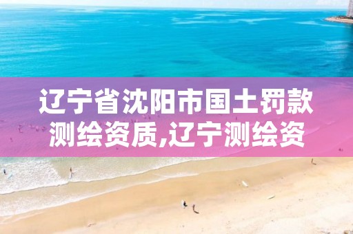 辽宁省沈阳市国土罚款测绘资质,辽宁测绘资质单位