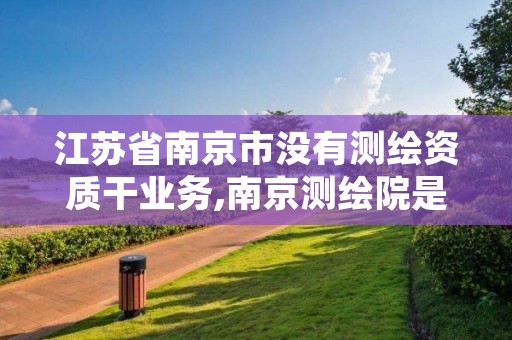 江苏省南京市没有测绘资质干业务,南京测绘院是国企吗