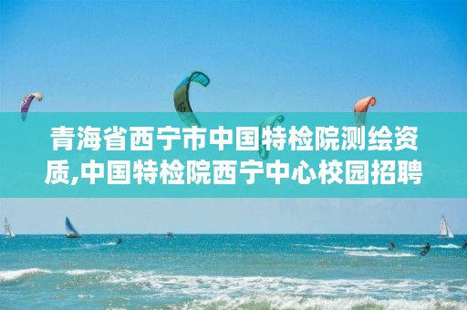 青海省西宁市中国特检院测绘资质,中国特检院西宁中心校园招聘