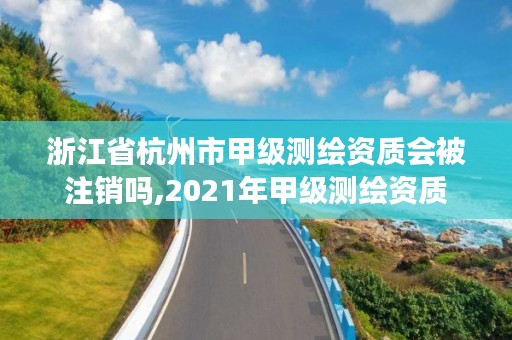 浙江省杭州市甲级测绘资质会被注销吗,2021年甲级测绘资质