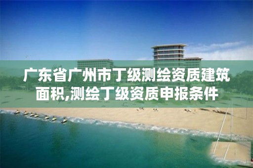 广东省广州市丁级测绘资质建筑面积,测绘丁级资质申报条件
