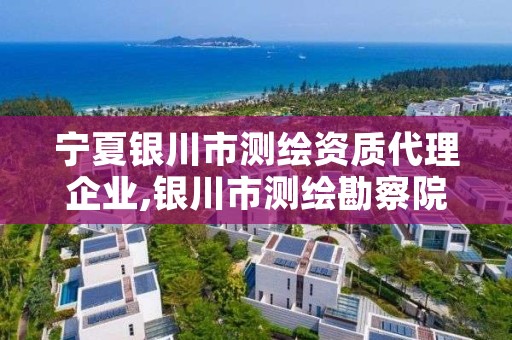 宁夏银川市测绘资质代理企业,银川市测绘勘察院