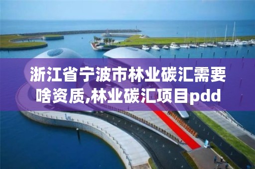 浙江省宁波市林业碳汇需要啥资质,林业碳汇项目pdd
