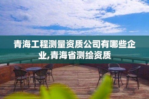 青海工程测量资质公司有哪些企业,青海省测绘资质