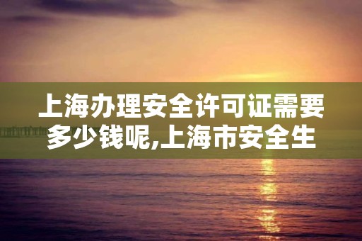 上海办理安全许可证需要多少钱呢,上海市安全生产许可证查询网