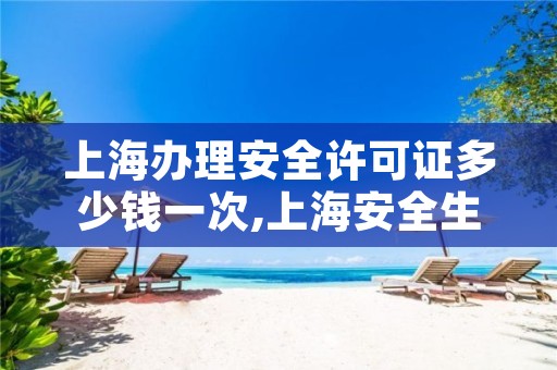 上海办理安全许可证多少钱一次,上海安全生产许可证在哪办