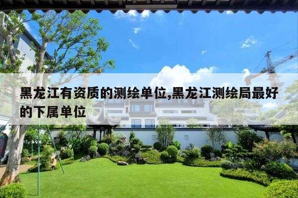 黑龙江有资质的测绘单位,黑龙江测绘局最好的下属单位