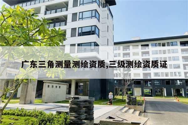 广东三角测量测绘资质,三级测绘资质证