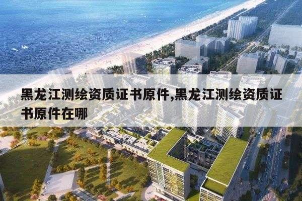 黑龙江测绘资质证书原件,黑龙江测绘资质证书原件在哪