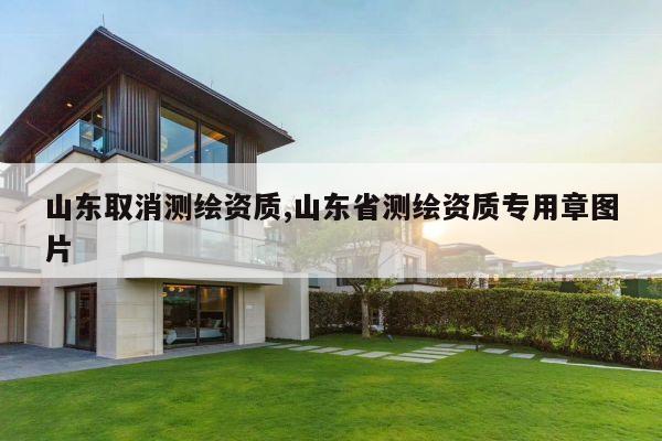 山东取消测绘资质,山东省测绘资质专用章图片