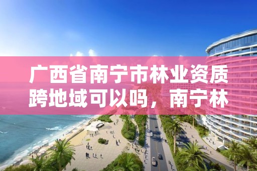 广西省南宁市林业资质跨地域可以吗，南宁林业公司
