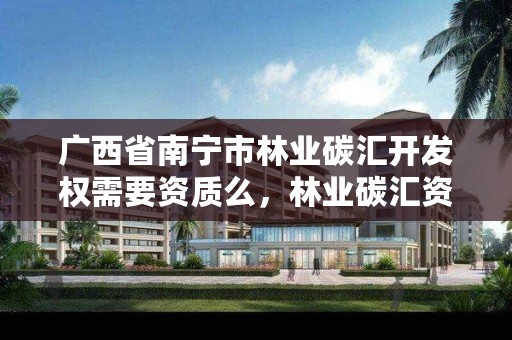 广西省南宁市林业碳汇开发权需要资质么，林业碳汇资源项目