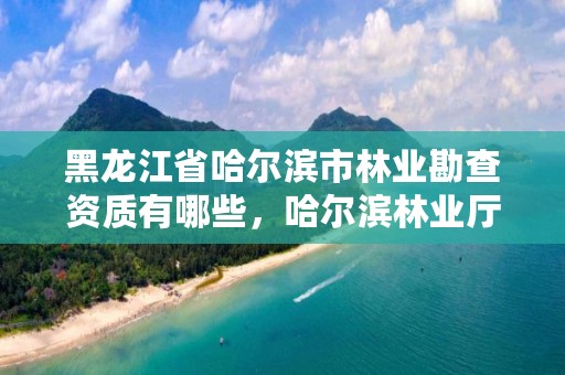 黑龙江省哈尔滨市林业勘查资质有哪些,哈尔滨林业厅官网