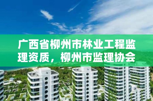 广西省柳州市林业工程监理资质，柳州市监理协会