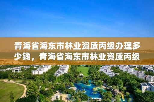 青海省海东市林业资质丙级办理多少钱，青海省海东市林业资质丙级办理多少钱一年
