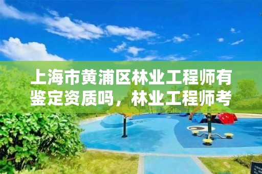 上海市黄浦区林业工程师有鉴定资质吗，林业工程师考证