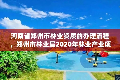 河南省郑州市林业资质的办理流程,郑州市林业局2020年林业产业项目