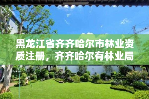 黑龙江省齐齐哈尔市林业资质注册，齐齐哈尔有林业局吗