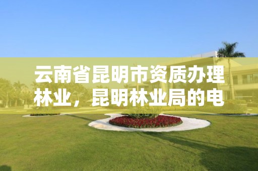 云南省昆明市资质办理林业，昆明林业局的电话号码