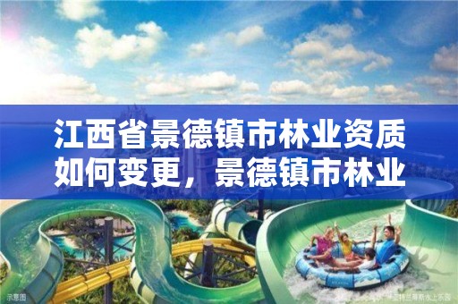 江西省景德镇市林业资质如何变更,景德镇市林业产业发展管理局