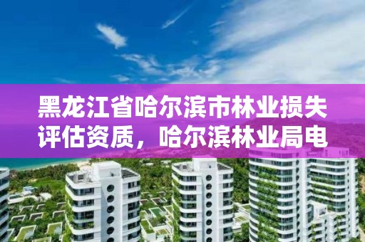 黑龙江省哈尔滨市林业损失评估资质,哈尔滨林业局电话号码