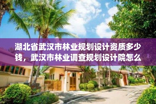 湖北省武汉市林业规划设计资质多少钱,武汉市林业调查规划设计院怎么样